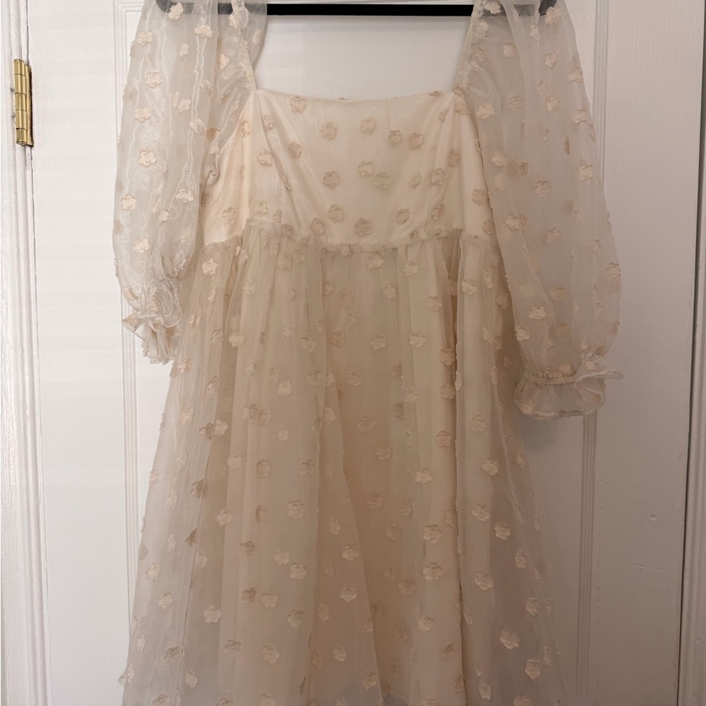 Elegant Cream Dress
